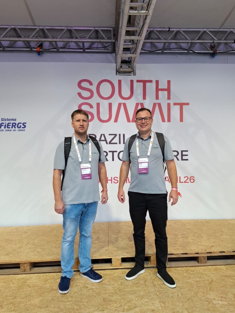 Equipe Ceriluz no South Summit 2026